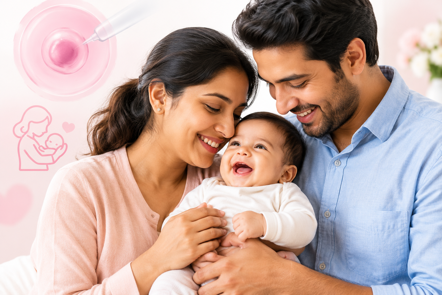 ivf success rate in India